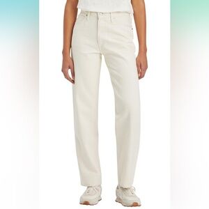 Levi 94 baggy off-white jean